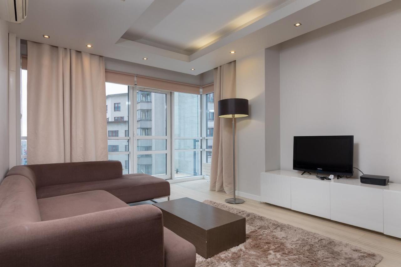 Grzybowska Platinum Apartment Tower A Warsaw Luaran gambar